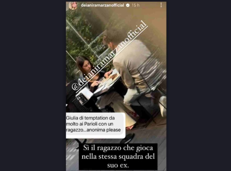 Giulia di Temptation Island avvistata con un nuovo ragazzo